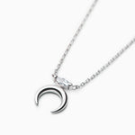 Silver necklace with Cubic Zirconia