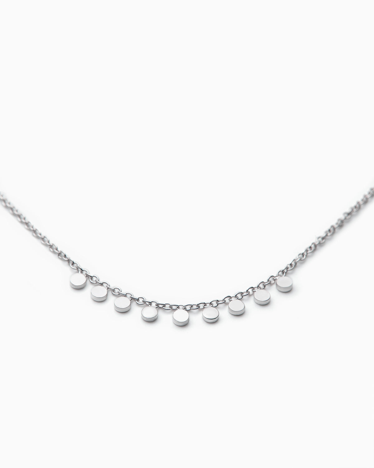 Silver necklace