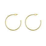 14KT Gold Plated earrings with Cubic Zirconia