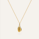 14KT Gold Plated necklace with Cubic Zirconia