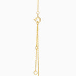 14KT Gold Plated necklace with Cubic Zirconia