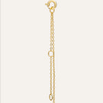 14KT Gold Plated necklace with Cubic Zirconia