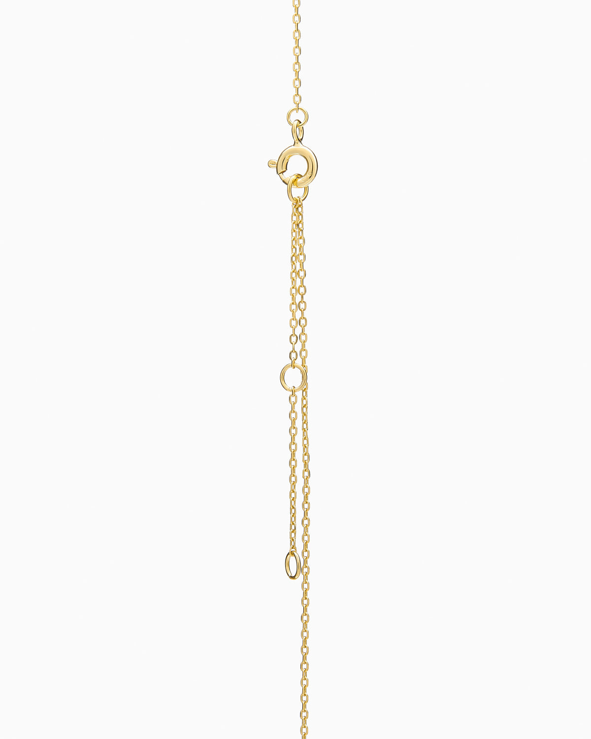 14KT Gold Plated necklace with Cubic Zirconia