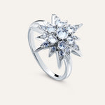 Silver ring with Cubic Zirconia