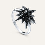 Silver ring with Spinel