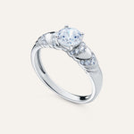 Silver ring with Cubic Zirconia