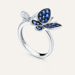 Silver ring with Cubic Zirconia