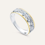 Silver ring with Cubic Zirconia