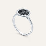 Silver ring with Cubic Zirconia