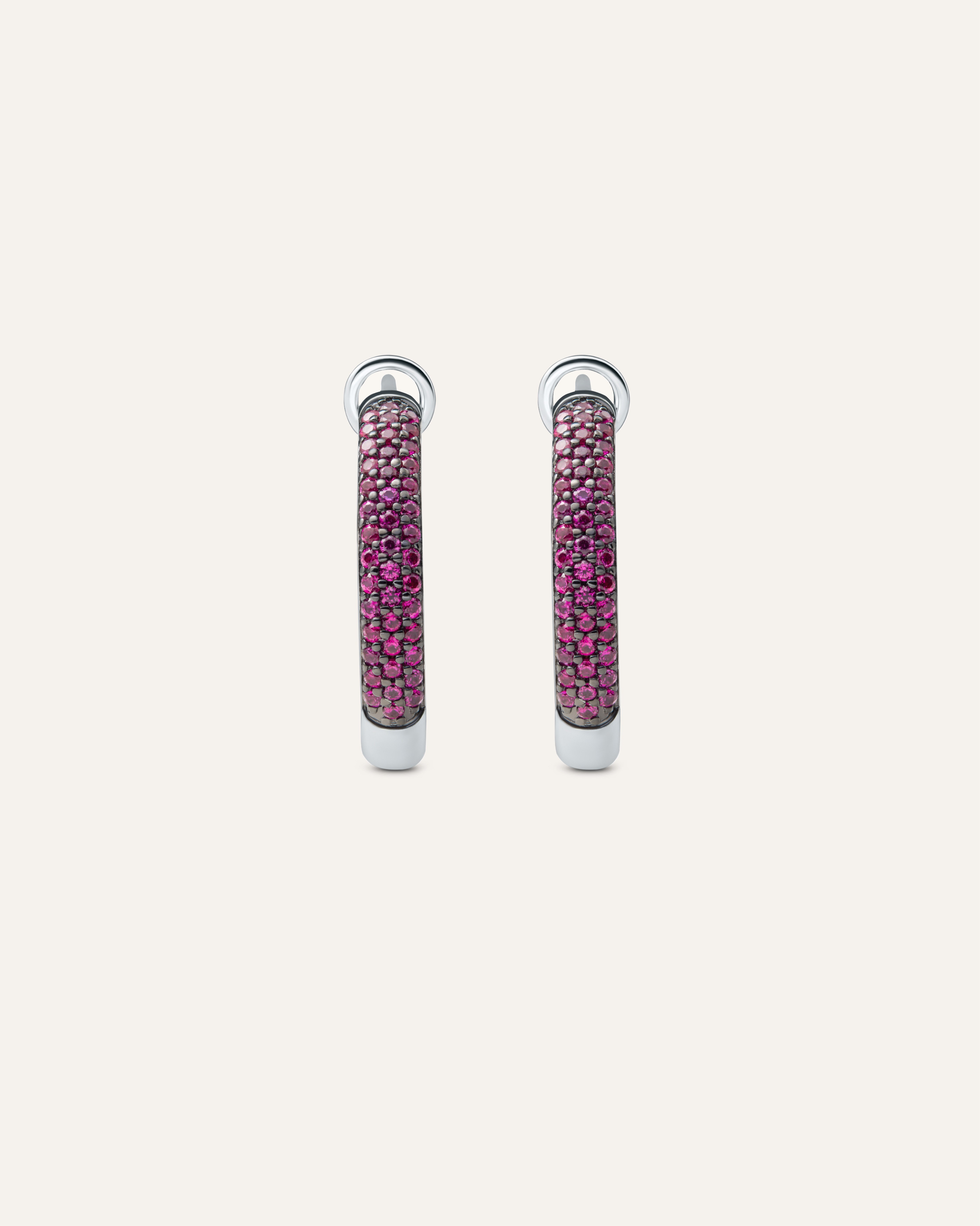 Silver earrings with Cubic Zirconia