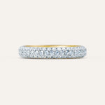 14KT Gold Plated Ring with Cubic Zirconia