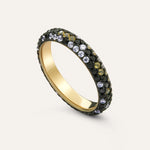 14KT Gold Plated Ring with Cubic Zirconia