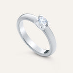 Silver ring with Cubic Zirconia