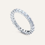 Silver ring with Cubic Zirconia