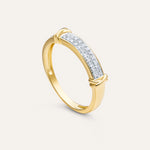 Gold ring with Natural Diamond