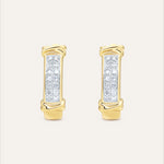 Gold earrings with Diamond