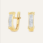 Gold earrings with Diamond