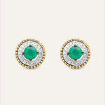 Gold earrings with Diamond