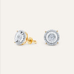 Gold earrings with Diamond