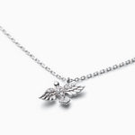 Silver necklace with Cubic Zirconia