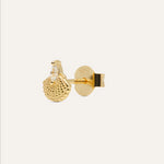 14KT Gold Plated earring with Cubic Zirconia