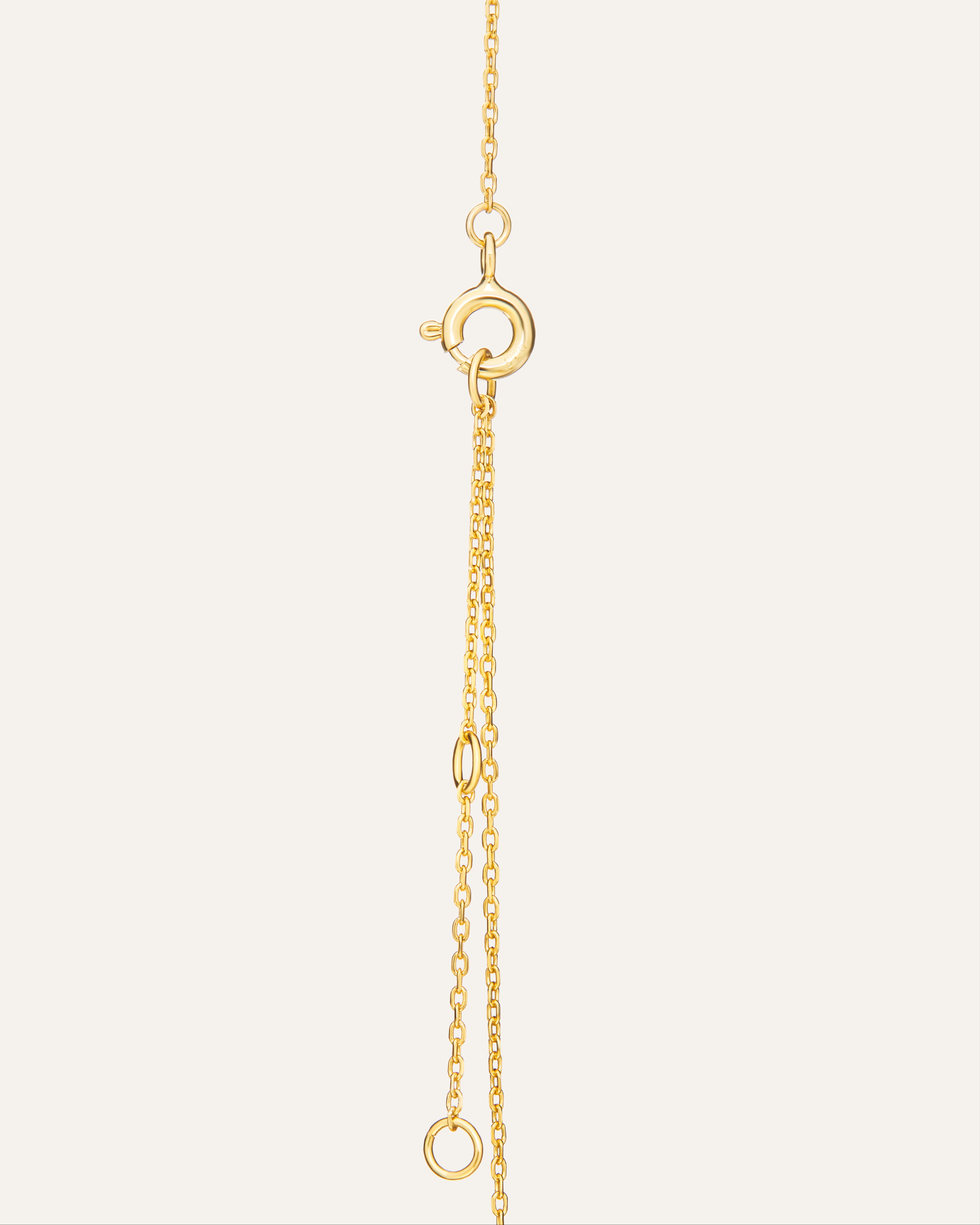 14KT Gold Plated necklace with Cubic Zirconia