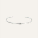 Silver bracelet with Cubic Zirconia