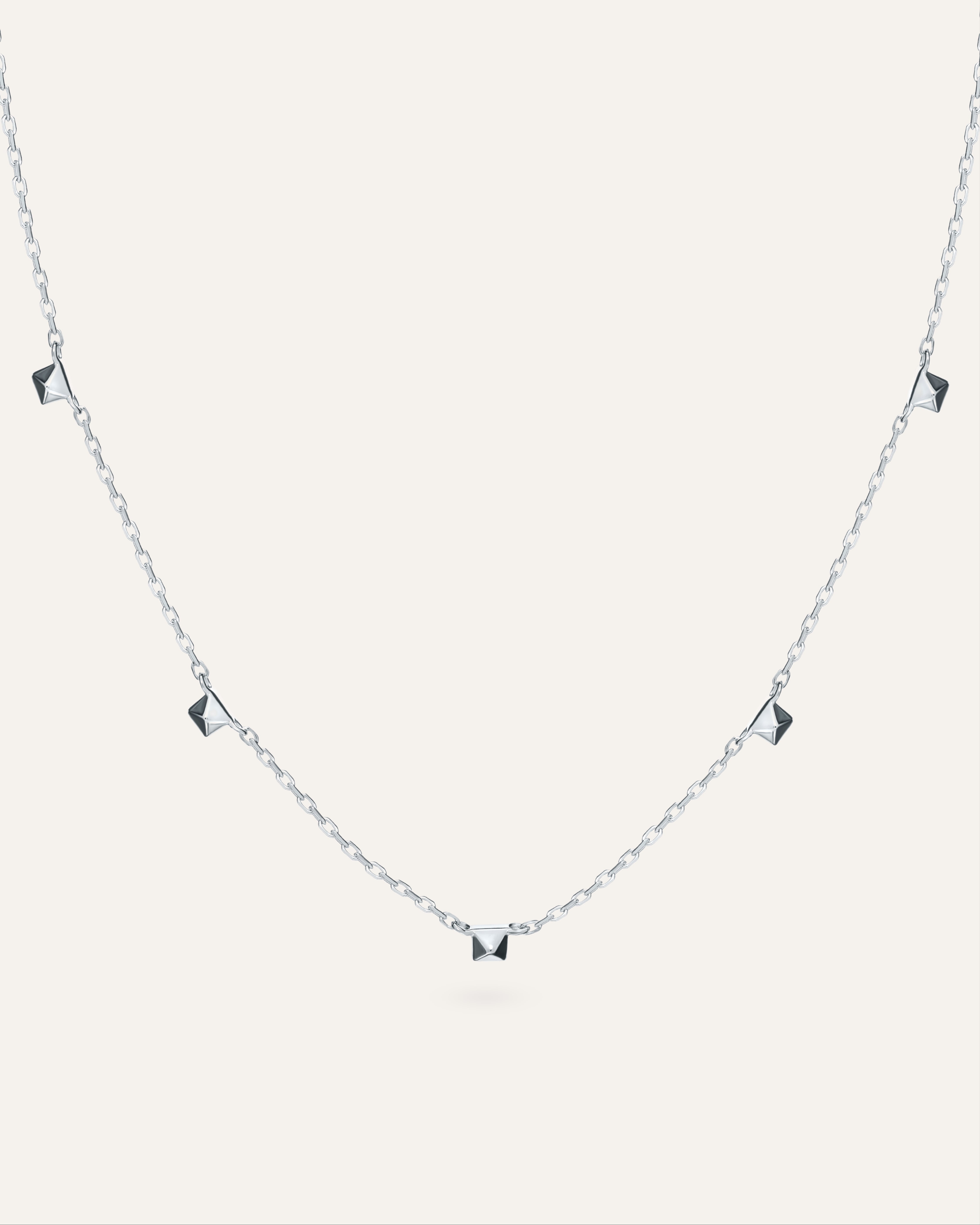 Silver necklace