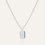 Silver necklace with Cubic Zirconia