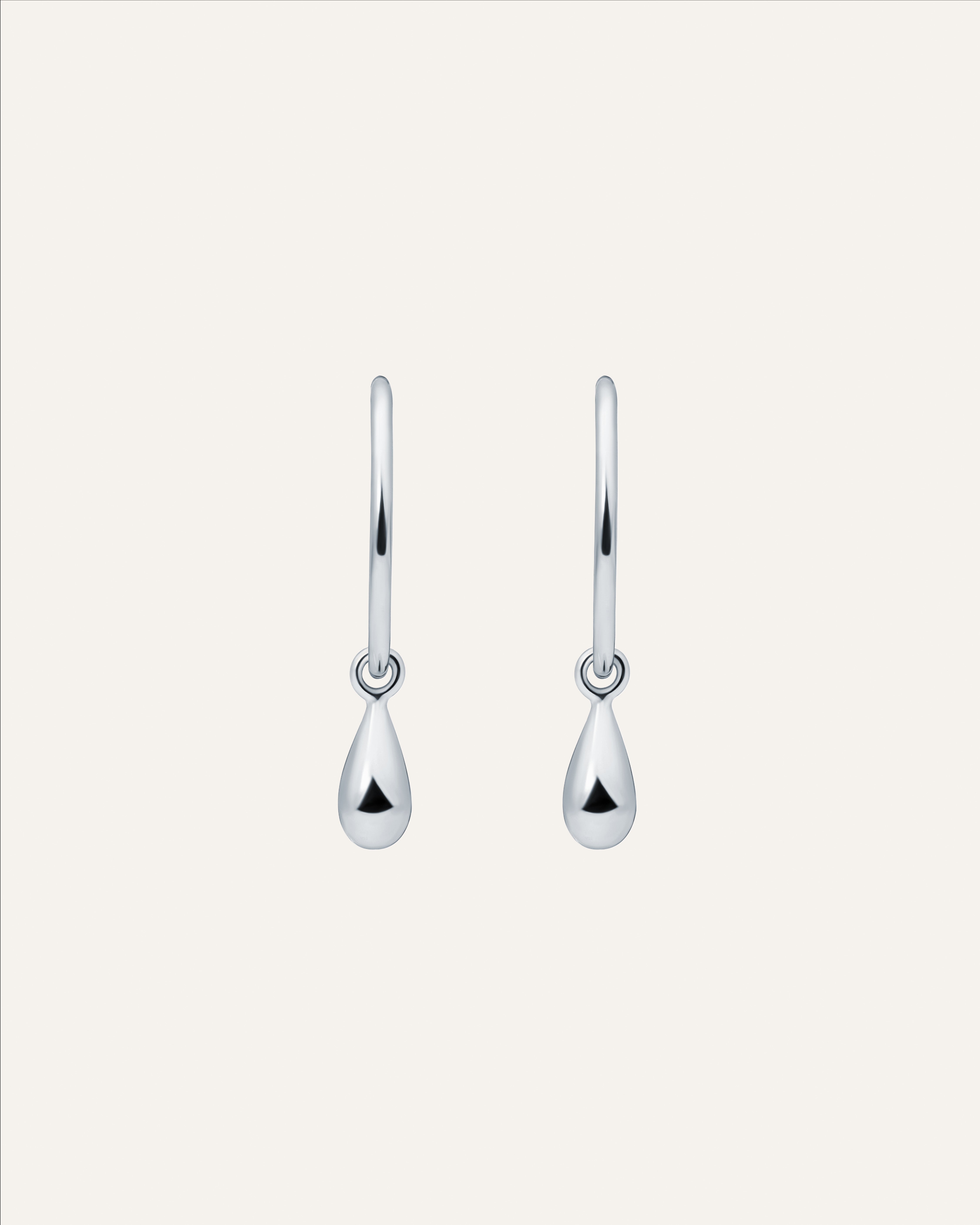 Silver earrings