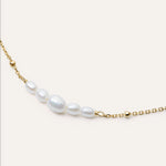 14KT Gold Plated bracelet with Natural Pearl