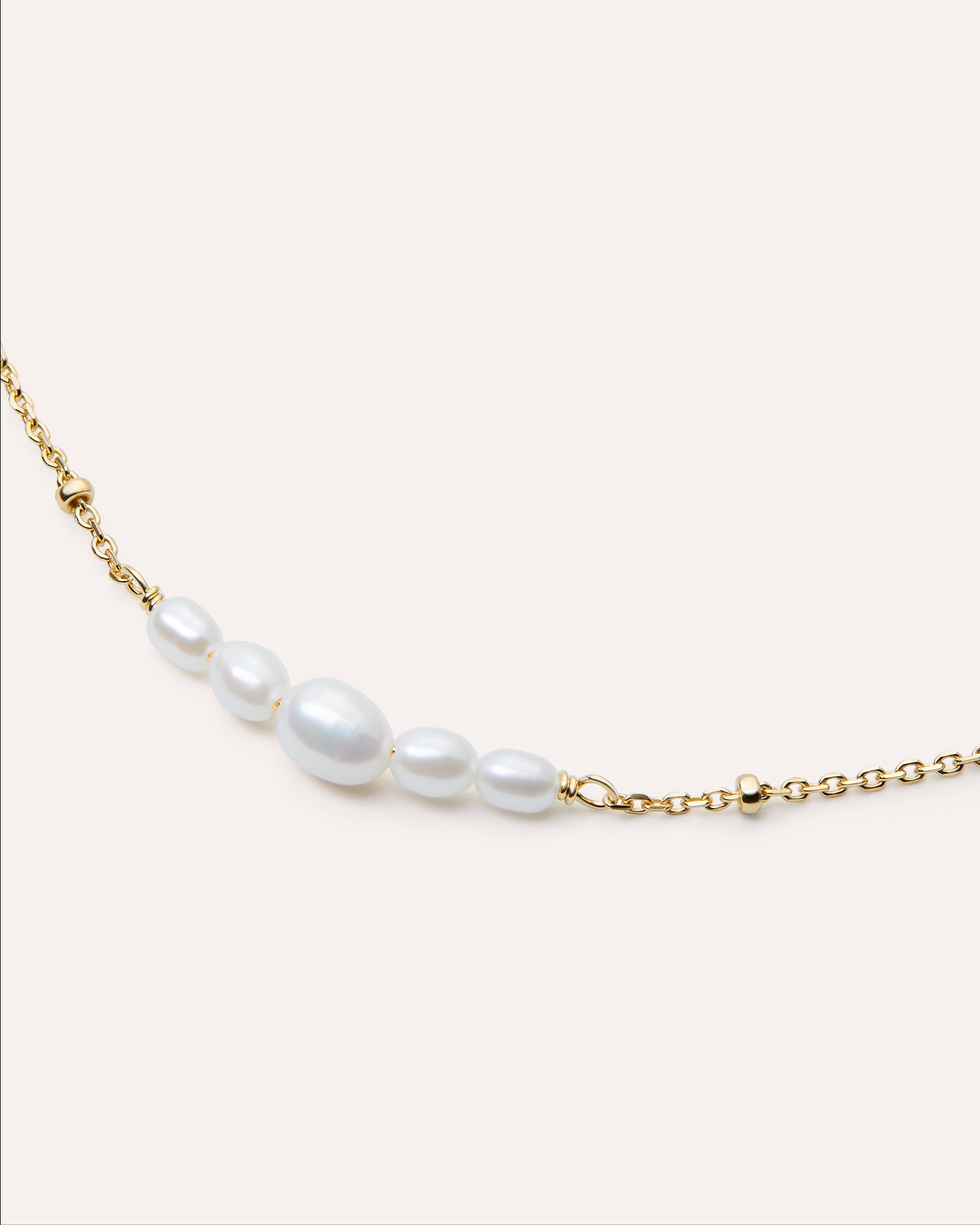 14KT Gold Plated bracelet with Natural Pearl