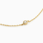 14KT Gold Plated bracelet with Cubic Zirconia