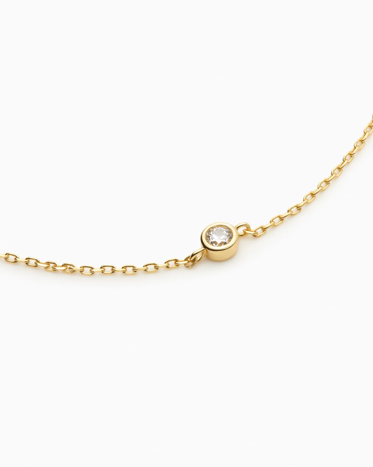 14KT Gold Plated bracelet with Cubic Zirconia