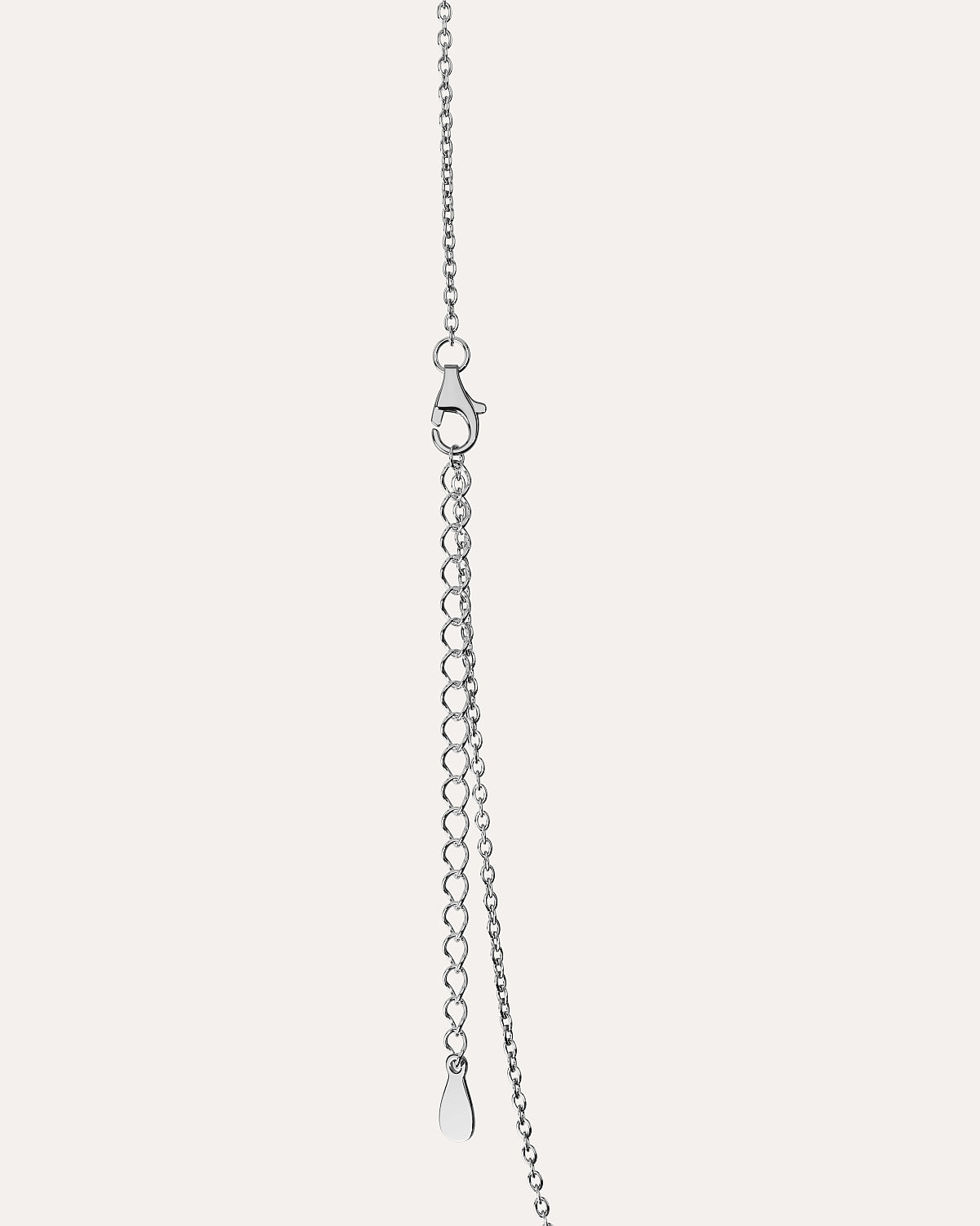 Silver necklace with Cubic Zirconia