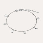 Silver Bracelet with Cubic Zirconia