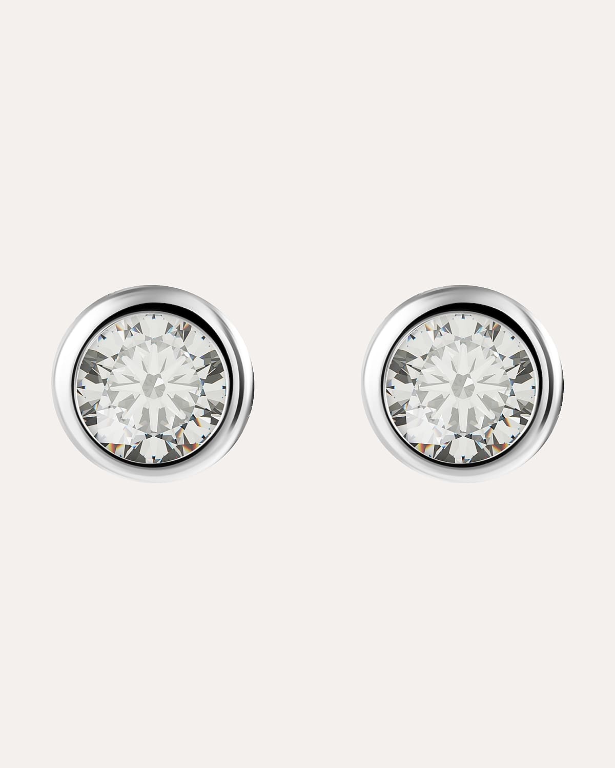 Silver Earrings with Cubic Zirconia