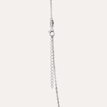 Silver Necklace with Cubic Zirconia