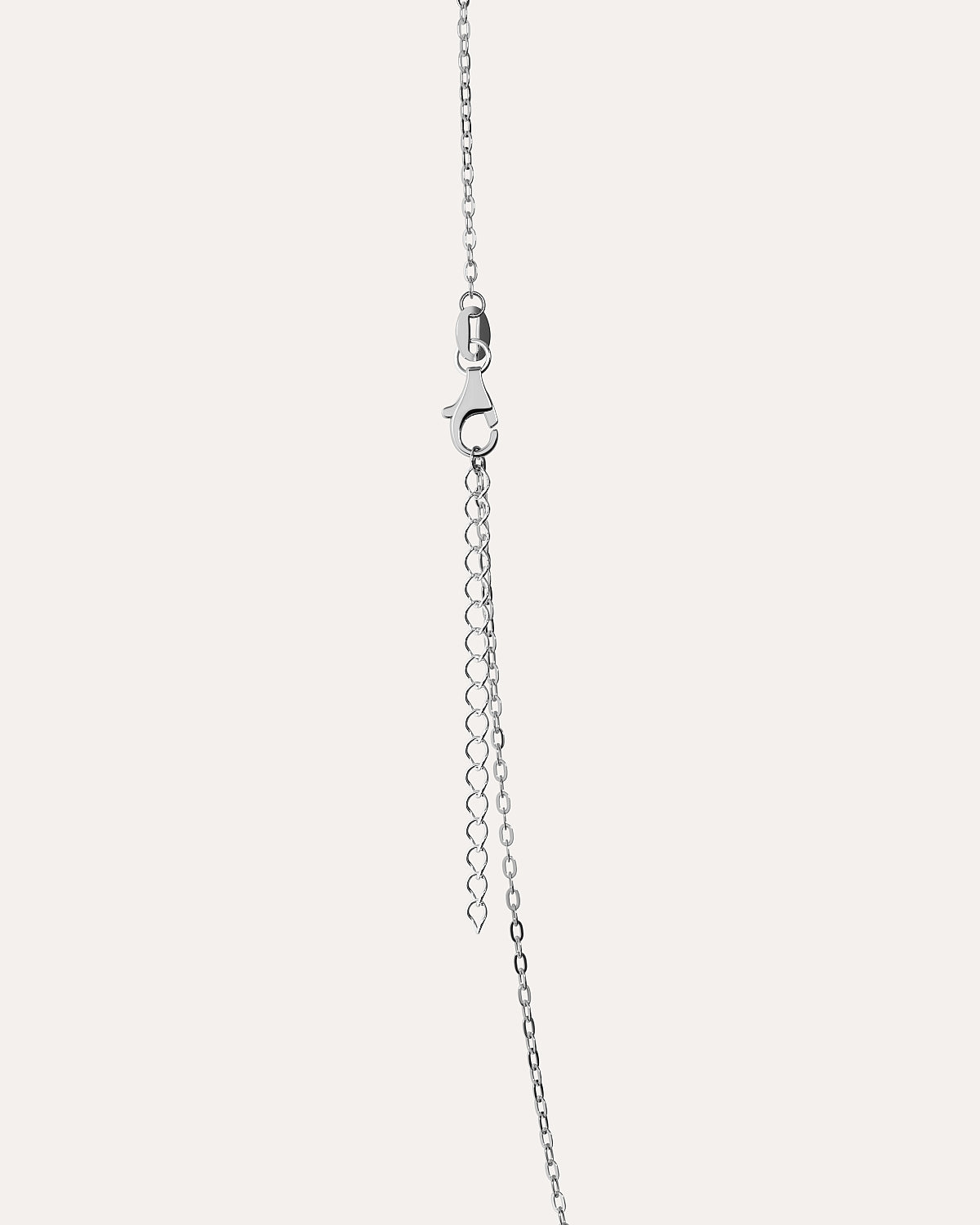 Silver Necklace with Cubic Zirconia