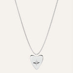 Silver necklace with Cubic Zirconia