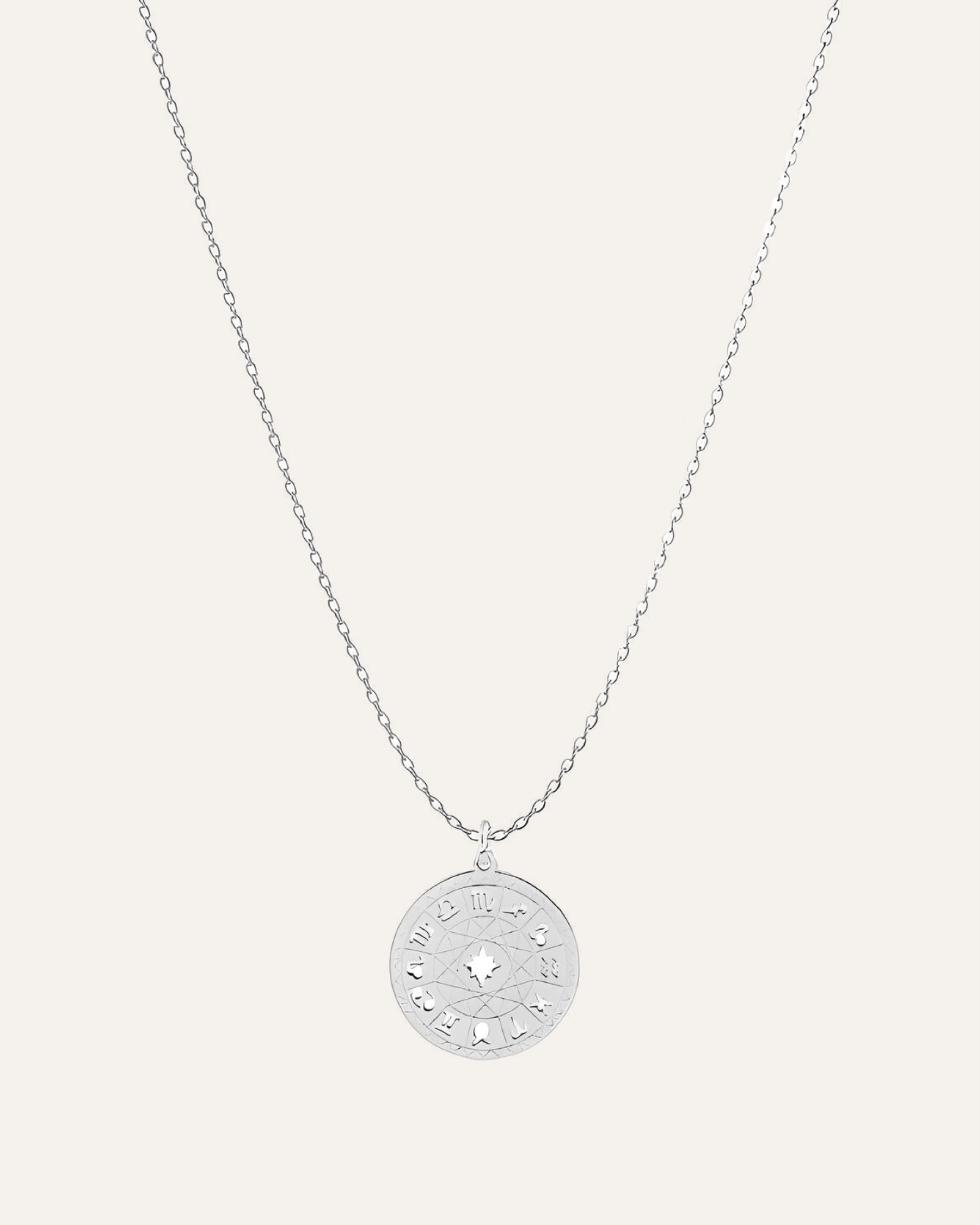 Silver necklace with Cubic Zirconia