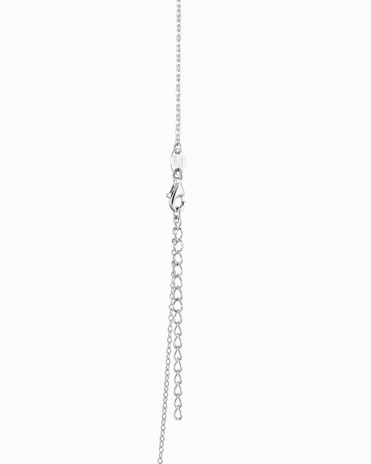 Silver necklace with Cubic Zirconia