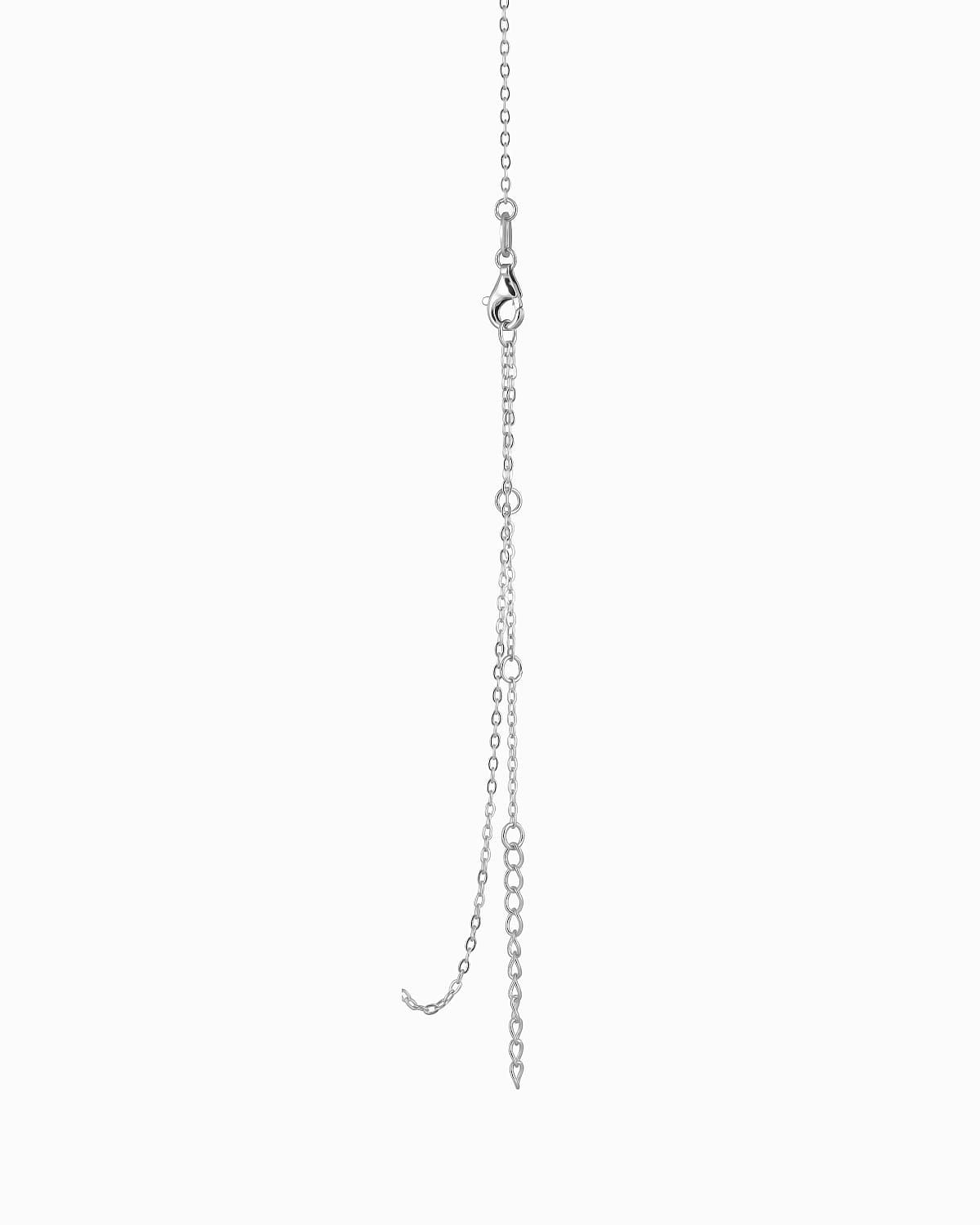 Silver necklace with Cubic Zirconia