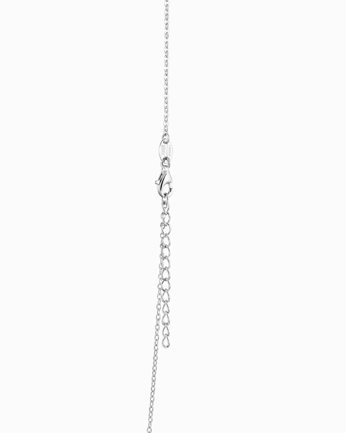 Silver necklace with Cubic Zirconia