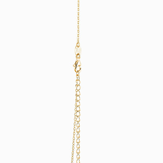 18KT Gold Plated necklace with Cubic Zirconia