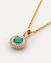 Gold pendant with Natural Diamond