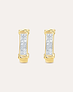 Gold earrings with Diamond