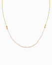 18KT Gold Plated necklace with Fresh water pearl
